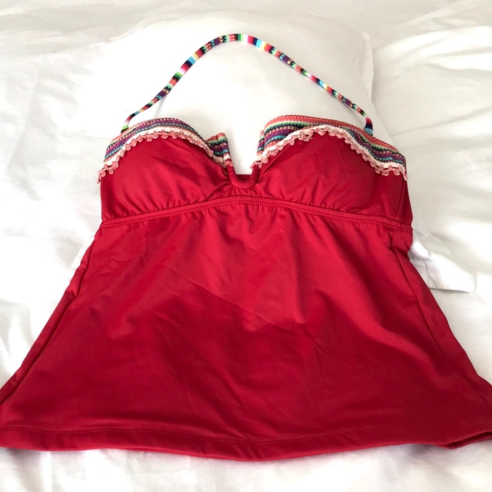 Lucky Brand halter swim top